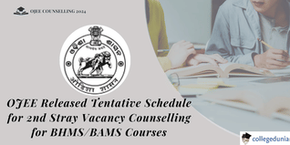 OJEE Counselling 2024: Tentative Schedule Released For 2nd Stray Vacancy Counselling for BHMS/BAMS Courses
